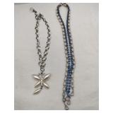 Rhinestone choker necklace