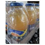 12 pure orange juice, 16 ounce bottles