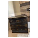Vintage antique Chinese style 3 drawer dresser in