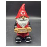 Cincinnati Reds resin garden gnome 8-8.5",