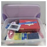 Sewing needles, thimbles, and sewing kits