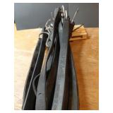 15 RUBBER TARP STRAPS WITH HOOKS ON BOTH ENDS