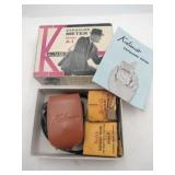 Kalimar exposure meter model A1 original box and