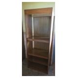 Lighter book shelf (needs back rear attached )