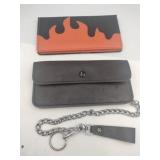 Harley-Davidson checkbook cover leather belt