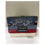 Pfaltzgraff Winterberry Tempered Glass holiday