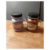 GLASS MUG CANDLES LILAC AND ROOTBEER FLOAT THESE