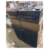 Pioneer system receiver, speakers, turntable, CD,