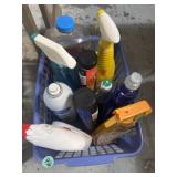 Glass cleaner, dish soap, and other household