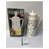 Pfaltzgraff Winterberry thermal vacuum coffee