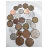 Foreign coins