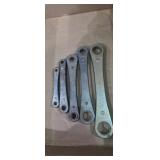 Craftsman double sided closed ratcheting wrenchs