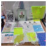 Sewing/quilting templates and rulers