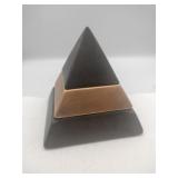 Classic pyramid table Colibri lighter Ashtray