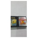Pac -man 1981 Atari and 1982 Mrs pac man Atari