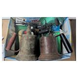 Vintage Flamethrowers / torches & air filters
