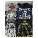 Awesome Tshirt Collect 2XL Arnold & Karate Kid
