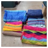 Large beach towels, beach towels and blue towels