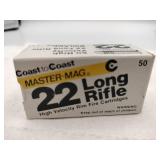 Coast to Coast Master mag 22LR 50 rounds