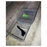 7 heavy duty wire steel baskets 24ï¿½ x 20ï¿½ x 12ï¿½