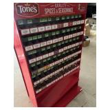 Toneï¿½s retail, spices, and seasonings rack 35ï¿½ x