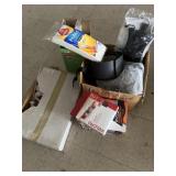 Variety of items, including rigid fine dust wet