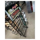 Two retail displays one is a cell max battery