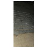 Section of 3 low-profile, heavy-duty metal