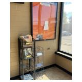 2 magazine, racks and a community announcements