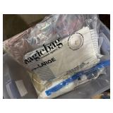 Vacuum sealed sheets and blankets