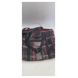 Coach Poppy 14360 Glam Large Tartan Plaid Fabric