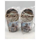2 Star wars Mandalorian mugs