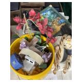 Garden decor, DVD player, other household, and