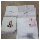 4 unfinished embroidery projects