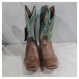 Twisted X sz 8.5 leather cowboy boots with tags