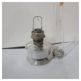Aladdin #23 oil lamp with metal base and shade