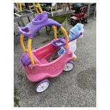 Little Tikes Princess Horse & Carriage ride-on