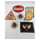 Variety of vintage patches