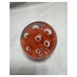 Glass paperweight