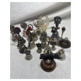 Collection of metal bells