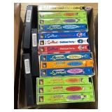 Collection of vintage The Simpsons VHS tapes
