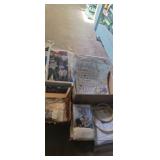 Cross stitch kits, Afghan, sticker and scrap book