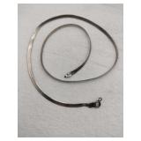 Silver herringbone chain Marked 925 .190oz