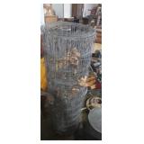 Partial roll of fencing