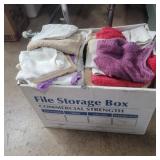 Large assortment of washcloths and hand towels