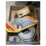 Boat standard tachometer, lock mounting brackets,