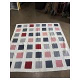85x82 JC penny red white and blue patriot style