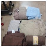 Assorted blankets and throws