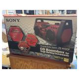 Sony ZS ï¿½ H10CP CD boom box in open box