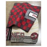 Coca-Cola wall quilt and throw blanket